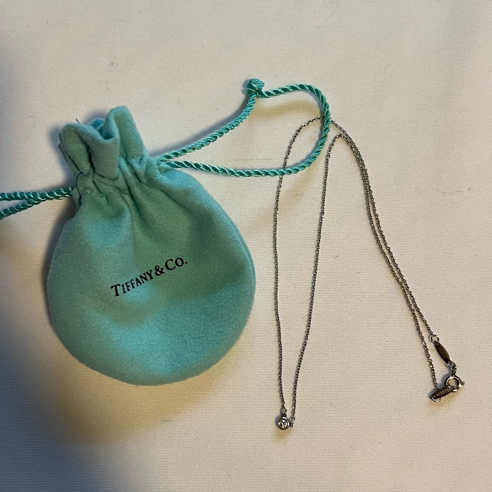 Elsa Peretti®
Diamonds by the Yard® Single Diamond Pendant
in Silver
